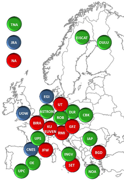 23 partners uit dertien Europese landen werken samen in het PITHIA project