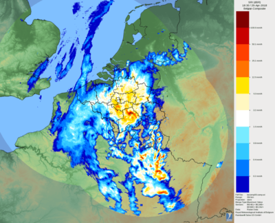 Situation à 20h30 le 29 avril 2018